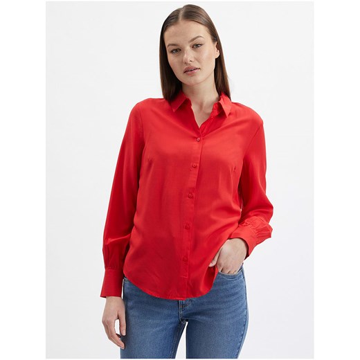 orsay Bluzka w kolorze czerwonym ze sklepu Limango Polska w kategorii Koszule damskie - zdjęcie 172607065