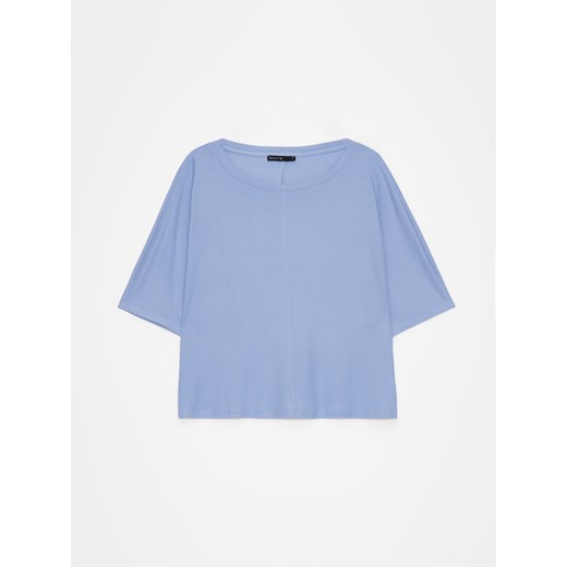 Mohito - Koszulka z krótkim rękawem - niebieski ze sklepu Mohito w kategorii Bluzki damskie - zdjęcie 172607419