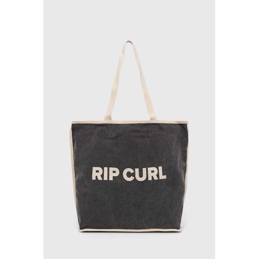 Rip Curl torba plażowa kolor czarny ze sklepu ANSWEAR.com w kategorii Torby letnie - zdjęcie 172610578