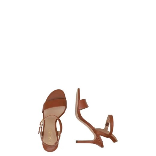 Sandały damskie Ralph Lauren z klamrą z tworzywa sztucznego na szpilce 