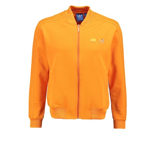 adidas Originals PHARRELL WILLIAMS MONO COLOR TRACK TOP Kurtka sportowa bright orange zalando abstrakcyjne wzory
