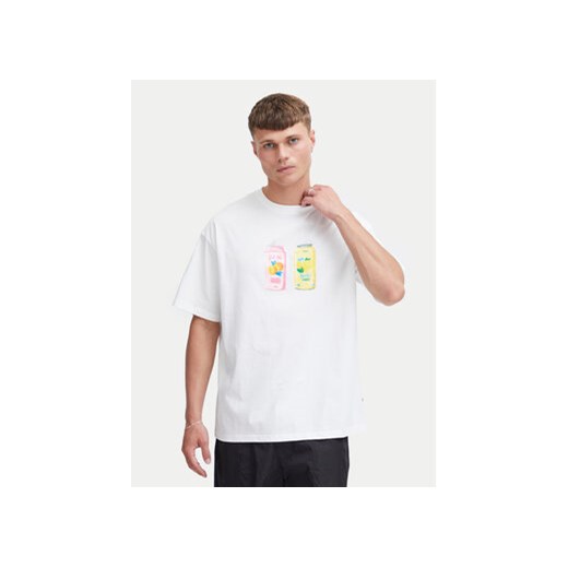 Solid T-Shirt 21108243 Biały Relaxed Fit ze sklepu MODIVO w kategorii T-shirty męskie - zdjęcie 172613359