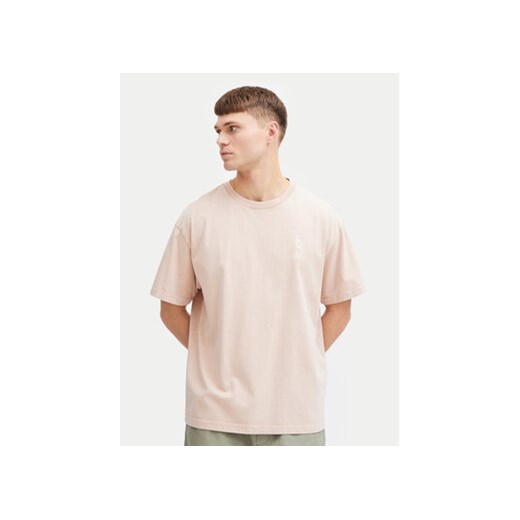 Solid T-Shirt Ismail 21108240 Pomarańczowy Regular Fit ze sklepu MODIVO w kategorii T-shirty męskie - zdjęcie 172613527