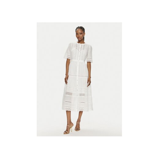 Gap Sukienka letnia 880287-02 Biały Regular Fit ze sklepu MODIVO w kategorii Sukienki - zdjęcie 172613538