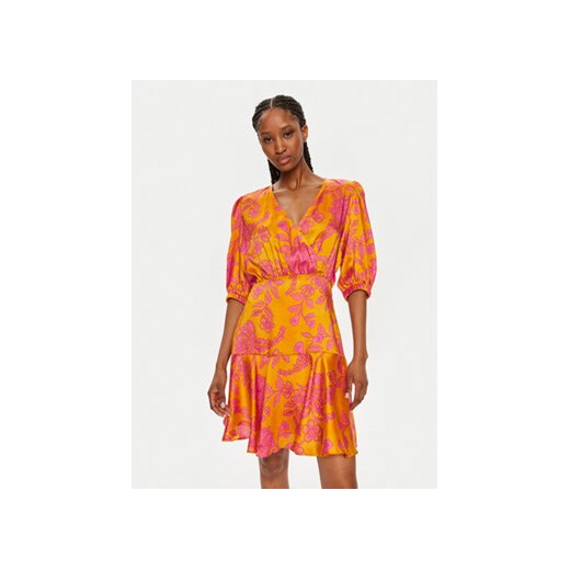 Morgan Sukienka letnia 241-RALBA.F Pomarańczowy Regular Fit ze sklepu MODIVO w kategorii Sukienki - zdjęcie 172613566