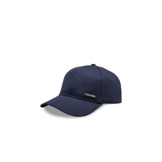 Calvin Klein Czapka z daszkiem Essential Patch Bb Cap K50K510487 Granatowy ze sklepu MODIVO w kategorii Czapki z daszkiem męskie - zdjęcie 172613576