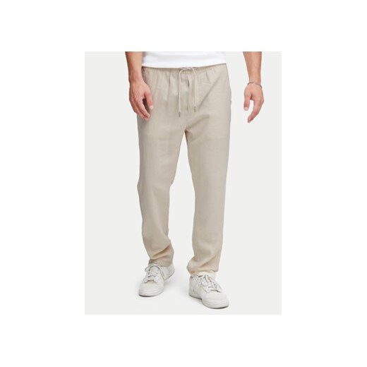 Solid Spodnie materiałowe 21107170 Beżowy Regular Fit ze sklepu MODIVO w kategorii Spodnie męskie - zdjęcie 172613585