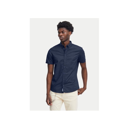 Blend Koszula 20716365 Granatowy Slim Fit ze sklepu MODIVO w kategorii Koszule męskie - zdjęcie 172613657