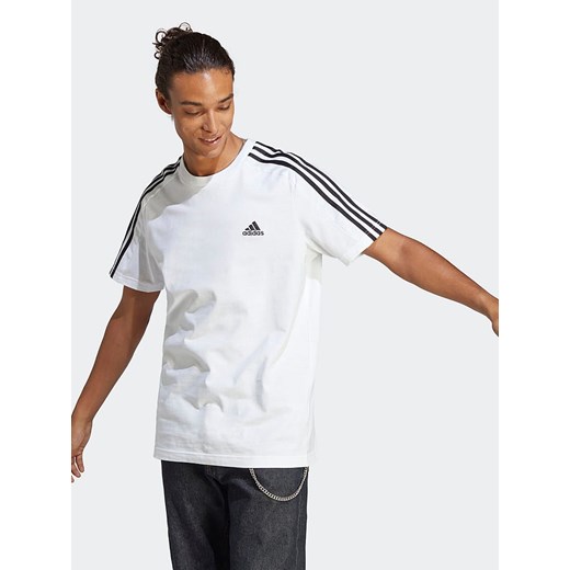 adidas Koszulka w kolorze białym ze sklepu Limango Polska w kategorii T-shirty męskie - zdjęcie 172616755