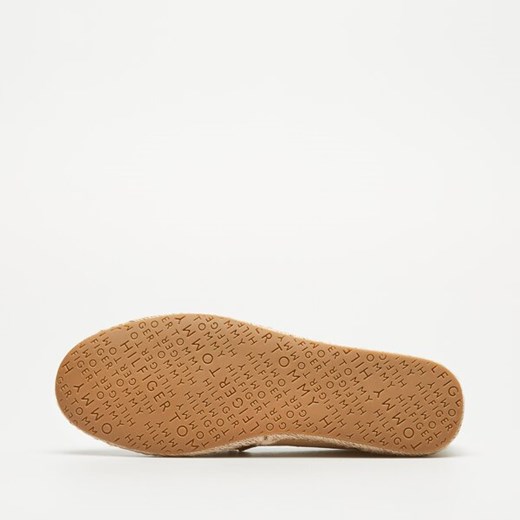 Espadryle damskie Tommy Hilfiger casual bez zapięcia beżowe