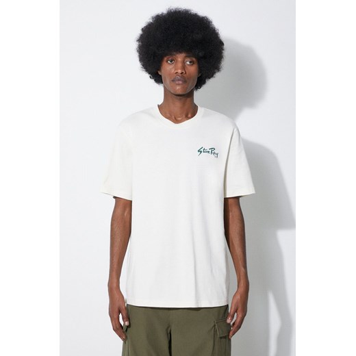 Stan Ray t-shirt bawełniany Stan Tee męski kolor beżowy z nadrukiem SS2400100 ze sklepu PRM w kategorii T-shirty męskie - zdjęcie 172617665