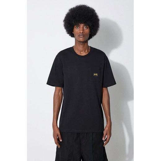 Stan Ray t-shirt bawełniany Patch Pocket T-Shirt męski kolor czarny gładki SS2400367 ze sklepu PRM w kategorii T-shirty męskie - zdjęcie 172617667