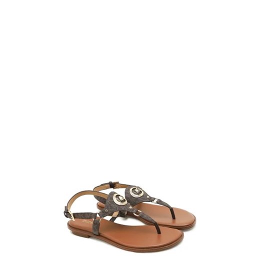 Michael Kors Sandały CASEY THONG | z dodatkiem skóry Michael Kors 5 Gomez Fashion Store