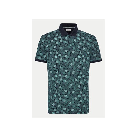 s.Oliver Polo 2143978 Zielony Regular Fit ze sklepu MODIVO w kategorii T-shirty męskie - zdjęcie 172618626