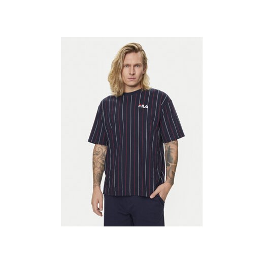 Fila T-Shirt FAM0662 Granatowy Regular Fit ze sklepu MODIVO w kategorii T-shirty męskie - zdjęcie 172618667
