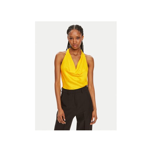 Morgan Top 241-OSMA Żółty Regular Fit ze sklepu MODIVO w kategorii Bluzki damskie - zdjęcie 172618705