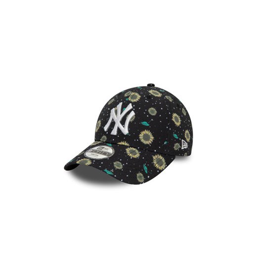 New Era Czapka z daszkiem Kids Floral Aop 940 Ne 60503478 S Czarny ze sklepu MODIVO w kategorii Czapki dziecięce - zdjęcie 172618726