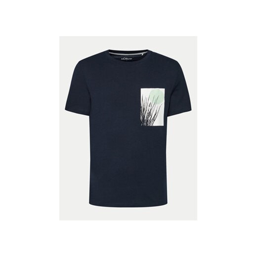 s.Oliver T-Shirt 2143915 Granatowy Regular Fit ze sklepu MODIVO w kategorii T-shirty męskie - zdjęcie 172618809