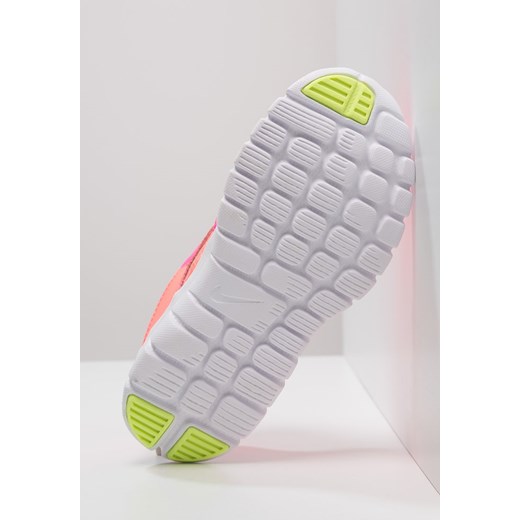 Nike Performance FLEX EXPERIENCE 3 Obuwie do biegania Lekkość lava glow/white/pink pow/liquid lime zalando  na rzepy
