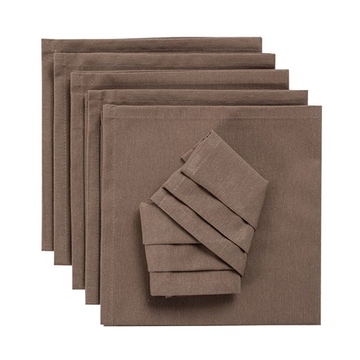 Komplet serwetek 6 szt. 42 x 42 Quadro 136-09 ze sklepu dekoria.pl w kategorii Tekstylia kuchenne - zdjęcie 172619346