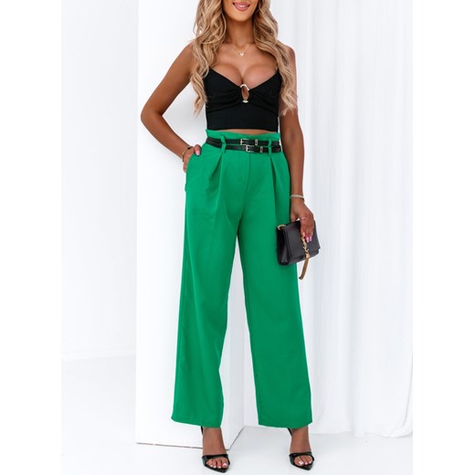 Pakuten spodnie damskie zielone 