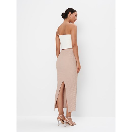 Spódnica Mohito wiosenna midi 