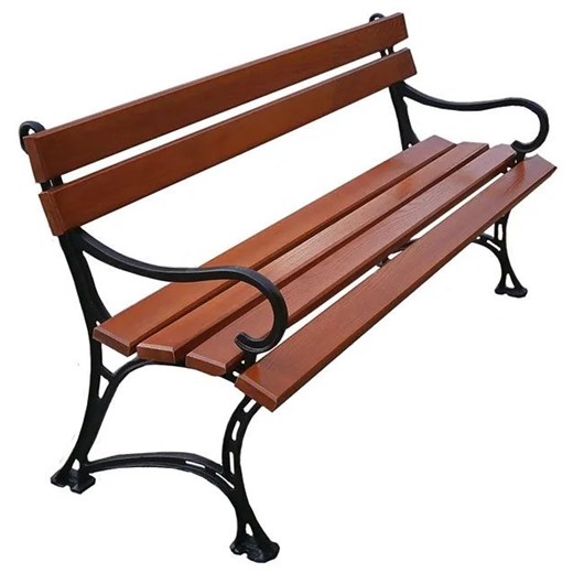 Aluminiowa ławka ogrodowa 180 cm L0-G62 ze sklepu Edinos.pl w kategorii Ławki ogrodowe - zdjęcie 172624808