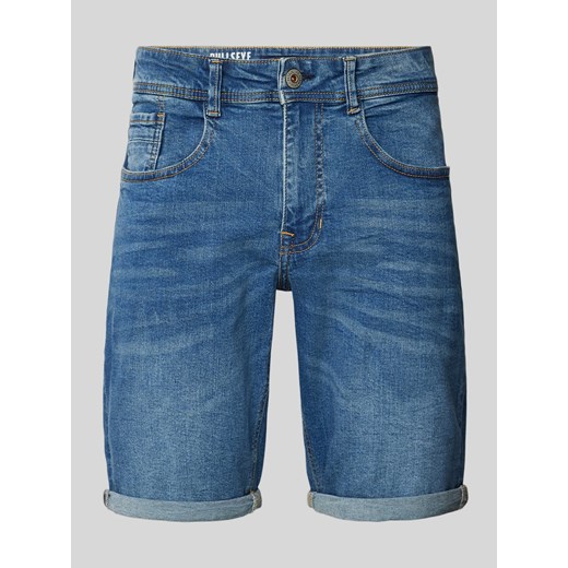 Szorty jeansowe o kroju regular fit z 5 kieszeniami model ‘BULLSEYE’ ze sklepu Peek&Cloppenburg  w kategorii Spodenki męskie - zdjęcie 172626397
