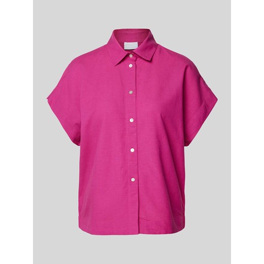 Bluzka koszulowa z listwą guzikową na całej długości ze sklepu Peek&Cloppenburg  w kategorii Koszule damskie - zdjęcie 172626445