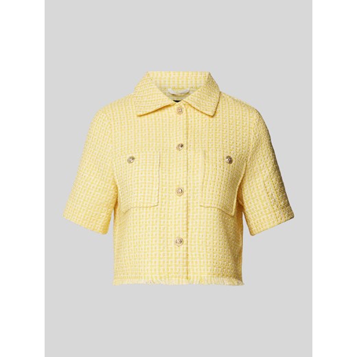 Żakiet z imitacji bouclé ze sklepu Peek&Cloppenburg  w kategorii Marynarki damskie - zdjęcie 172626467