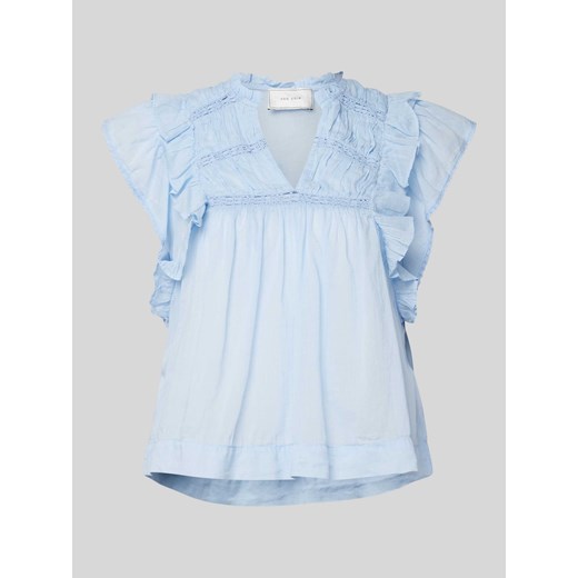 Bluzka z dekoltem w serek model ‘Jayla’ ze sklepu Peek&Cloppenburg  w kategorii Bluzki damskie - zdjęcie 172626529