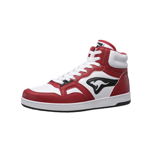 Kangaroos Sneakersy &quot;Street&quot; w kolorze czarno-czerwonym Kangaroos 47 wyprzedaż Limango Polska