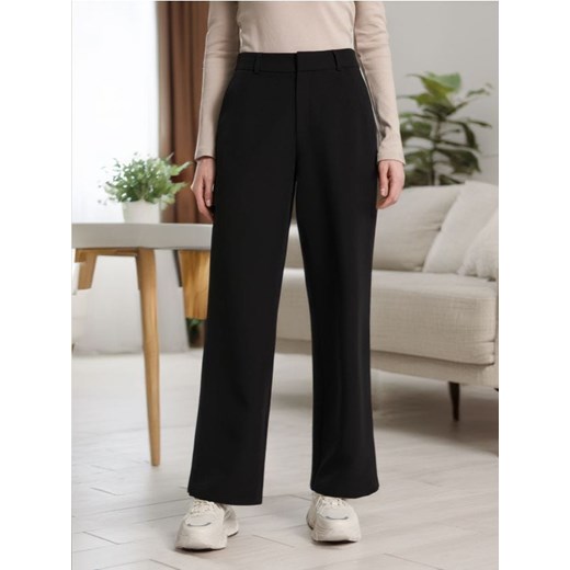 Sinsay - Spodnie wide leg - czarny ze sklepu Sinsay w kategorii Spodnie damskie - zdjęcie 172628446
