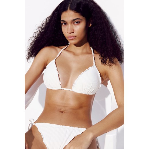 H & M - Dół od kostiumu - Biały ze sklepu H&M w kategorii Stroje kąpielowe - zdjęcie 172631127