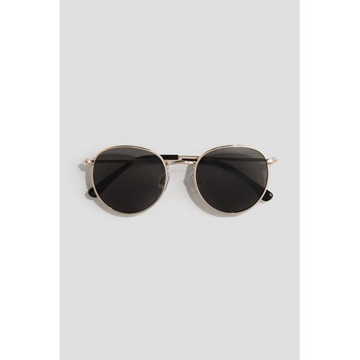 H & M - Okrągłe okulary przeciwsłoneczne - Czarny ze sklepu H&M w kategorii Okulary przeciwsłoneczne dziecięce - zdjęcie 172631196