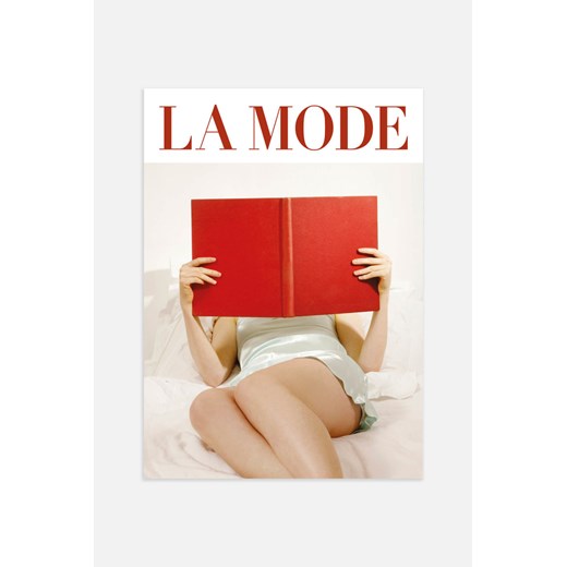 H & M - La Mode Book Plakat - Czerwony ze sklepu H&M w kategorii Plakaty - zdjęcie 172631258