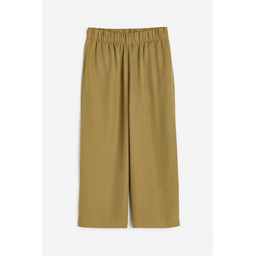 H & M - Spodnie culottes - Zielony ze sklepu H&M w kategorii Spodnie damskie - zdjęcie 172631539