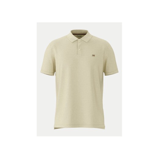 Selected Homme Polo 16087839 Beżowy Regular Fit ze sklepu MODIVO w kategorii T-shirty męskie - zdjęcie 172637385