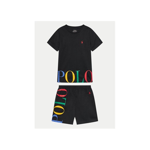 Polo Ralph Lauren Piżama 9P0029 Czarny Regular Fit ze sklepu MODIVO w kategorii Piżamy dziecięce - zdjęcie 172637469