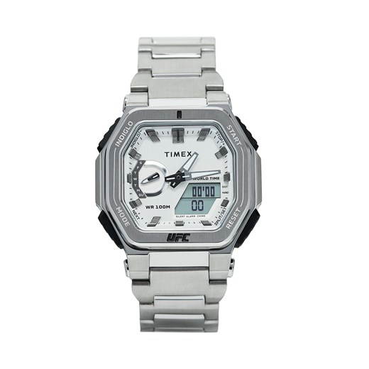 Zegarek Timex UFC Strength Colossus TW2V84700 Silver one size wyprzedaż eobuwie.pl