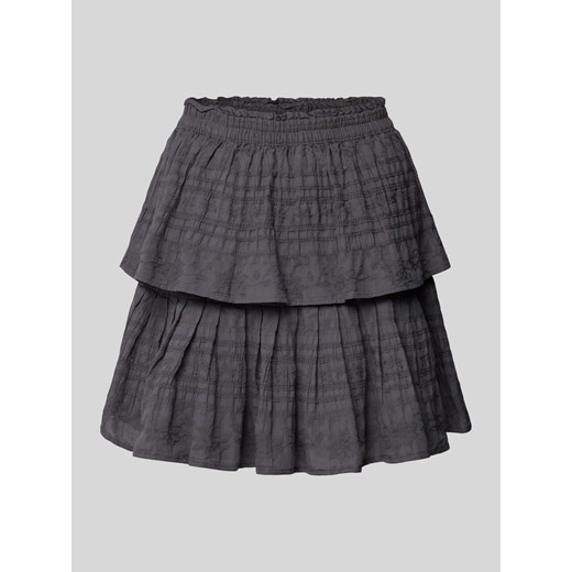 Spódnica mini z efektem stopniowania ze sklepu Peek&Cloppenburg  w kategorii Spódnice - zdjęcie 172640908