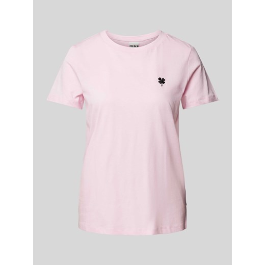 T-shirt z wyhaftowanym motywem model ‘CAMINO’ ze sklepu Peek&Cloppenburg  w kategorii Bluzki damskie - zdjęcie 172641016