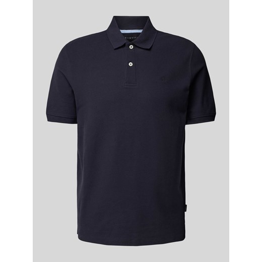 Koszulka polo w jednolitym kolorze ze sklepu Peek&Cloppenburg  w kategorii T-shirty męskie - zdjęcie 172641027