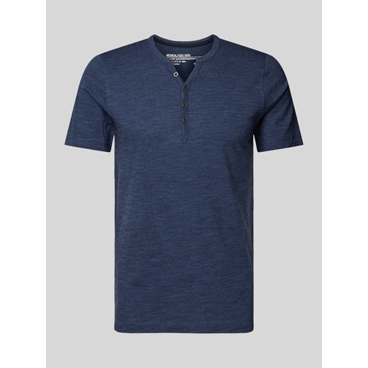 T-shirt z krótką listwą guzikową ze sklepu Peek&Cloppenburg  w kategorii T-shirty męskie - zdjęcie 172641227