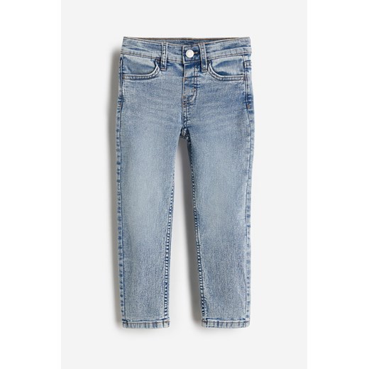 H & M - Superstretch Slim Fit Jeans - Niebieski ze sklepu H&M w kategorii Spodnie dziewczęce - zdjęcie 172641387