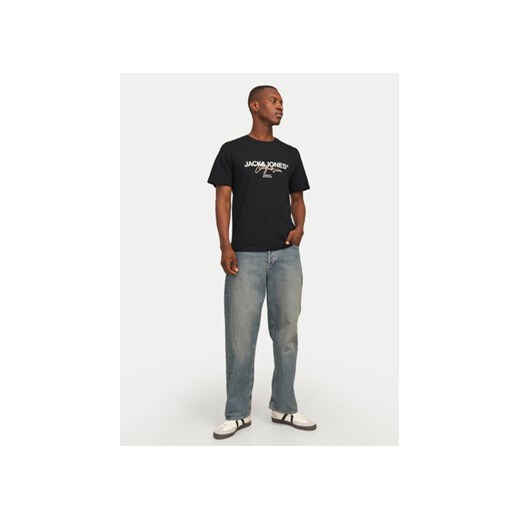 Jack&Jones T-Shirt Joraruba 12255452 Czarny Standard Fit M MODIVO