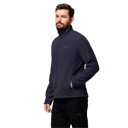 Jack Wolfskin Kurtka polarowa &quot;Taunus&quot; w kolorze granatowym Jack Wolfskin 3XL wyprzedaż Limango Polska