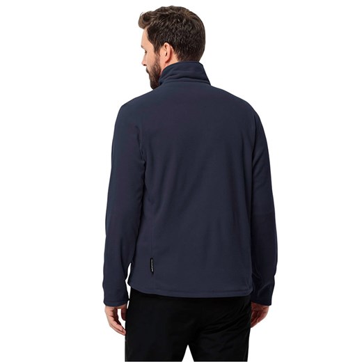 Jack Wolfskin Kurtka polarowa &quot;Taunus&quot; w kolorze granatowym Jack Wolfskin 3XL okazja Limango Polska