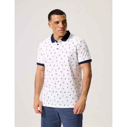 Polo YANZ Biały M ze sklepu Diverse w kategorii T-shirty męskie - zdjęcie 172642679
