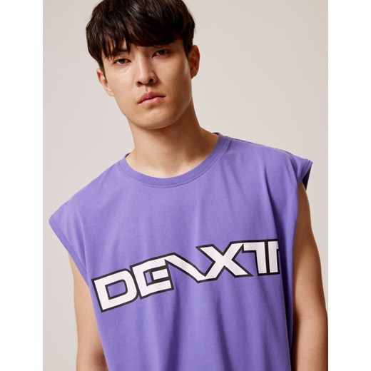 Koszulka DEXT SL 024 Fiolet M ze sklepu Diverse w kategorii T-shirty męskie - zdjęcie 172642827
